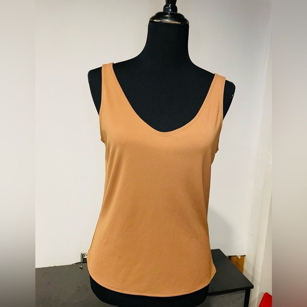 COPY - BCBG Tan Tank S:M